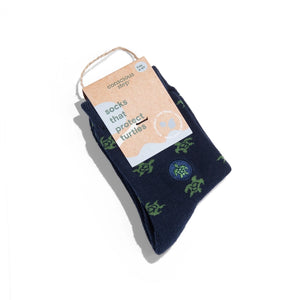 Kids Socks That Protect Turtles