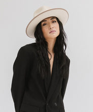 Monroe Rancher - White-Taupe (S/M 57)