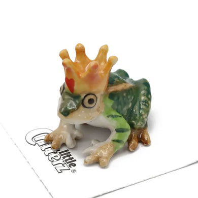 Frog Prince Porcelain Miniature