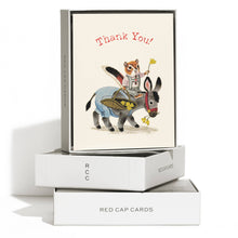 Richard Scarry Chipmunk & Donkey Thank You Greeting Card