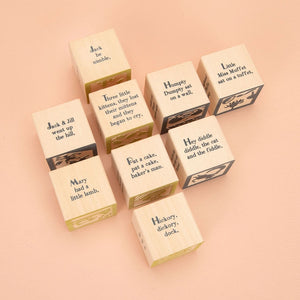 Nursery Rhyme Wood Blocks