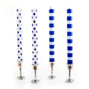 Hand Painted Taper Candles from South Africa (Set of 2 - Various Styles)