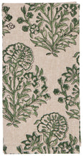 Viridian Block Print Napkins (Set of 4)