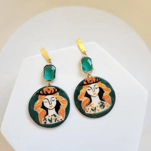 Virgo Statement Earrings