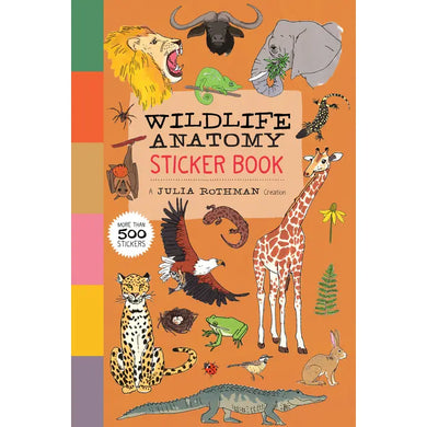 Wildlife Anatomy Sticker Book