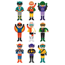 Superheroes Magnetic Dress Up Play Set