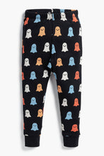 Colorful Ghosts Halloween Kids Two-Piece Pajama Set
