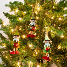 Fair Trade Elf Felt Ornaments