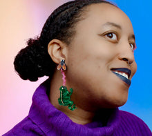 Frog & Fly Earrings