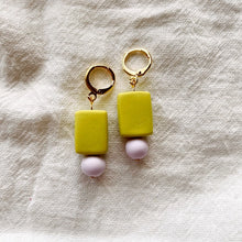 Shay | Chunky Bead Drop Polymer Clay Earrings