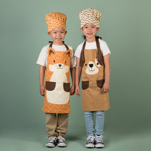 Fox Daydream Kids Apron & Hat Set