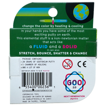 Gootonium: Thermo Forest Green to Water Blue Putty
