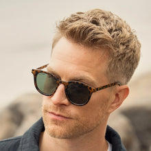 Gram - Honey Tortoise / Grey-Green Polarized Sunglasses
