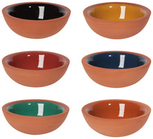 Kaleidoscope Terracotta Pinch Bowls (Multiple Colors)