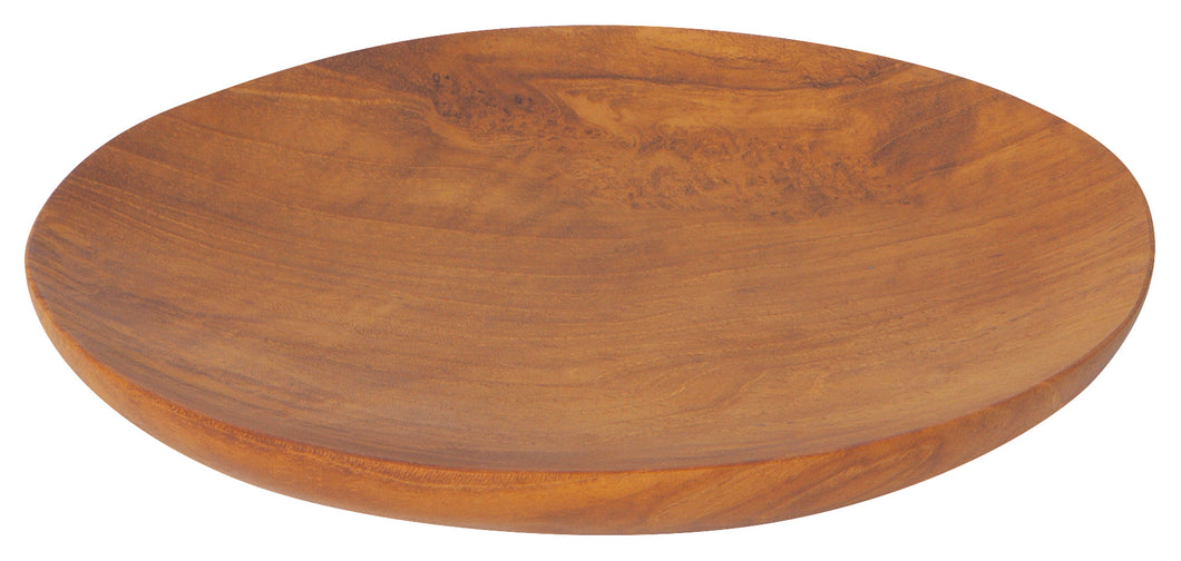 Teak Wood Round Plate
