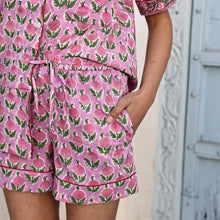 Short Pajama Sets: Top, Shorts, & Matching Bag (Assorted Styles)
