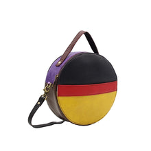 Circle Recycled Leather Crossbody Bag