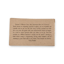 Gathered Thoughts Handcrafted Quote Cards