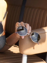Ash - Matte Gold / Tortoise Tips / Grey-green Polarized Sunglasses
