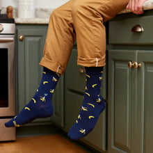 Socks That Plant Trees (Navy Bananas)