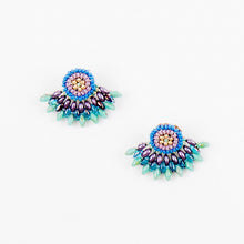 Duo Beaded Fair Trade Post Earrings (Multiple Color Options)