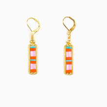 Miyuke Colorblock Fair Trade Beaded Earrings