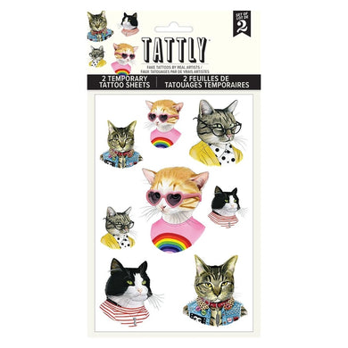 Cat People Tattoo Sheet