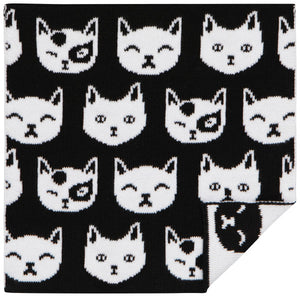 Feline Fine Knit Dishcloths (Set of 3)