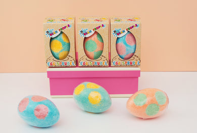 Egg Bath Bomb (With Sponge Toy Inside)