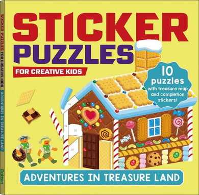 Sticker Puzzles; Adventures in Treasureland By Gakken Early Childhood Experts