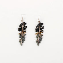 Beaded Feather Earrings – Fair Trade Jewelry Handmade in Guatemala