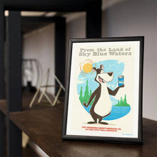 Hamm's Bear Print