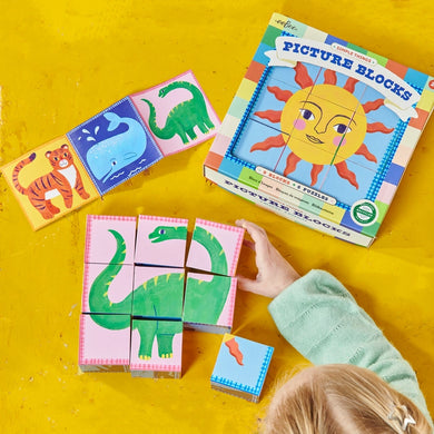 Simple Things Picture Blocks (9 pc Block Puzzle)