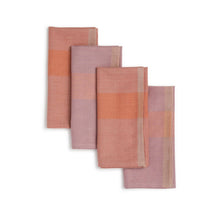 Cotton Napkins | Handwoven | Mango Salsa | Set of 4