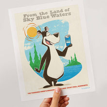 Hamm's Bear Print
