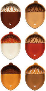 Oak & Acorn Pinch/Dip Bowls (Assorted Styles)