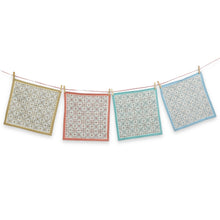 Cotton Napkins | Lily Reverie block print | Set of 4