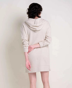 Byrne Hooded Dress - Oatmeail