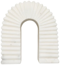 White Marble Arch Bookend