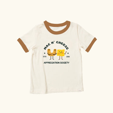 Mac N' Cheese Appreciation Kids Graphic Tee