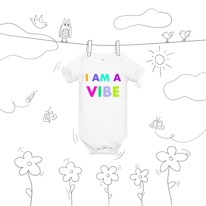 I Am A Vibe Baby Onesie