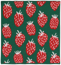 Berry Sweet Strawberry Knit Dishcloths (Set of 3)