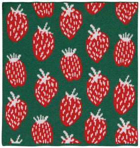 Berry Sweet Strawberry Knit Dishcloths (Set of 3)