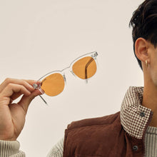 Gram - Crystal Clear Brown / Brown Polarized Lens Sunglasses