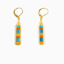 Miyuke Colorblock Fair Trade Beaded Earrings