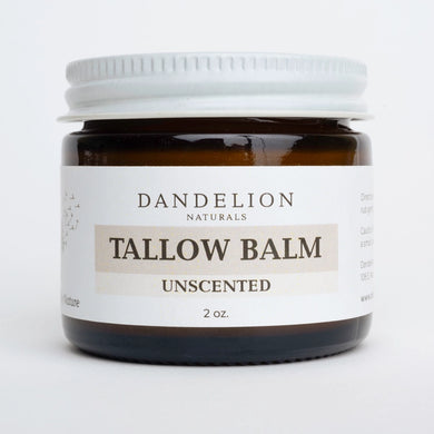 Grass Fed Tallow Balm with Organic Olive Oil