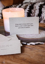 Gathered Thoughts Handcrafted Quote Cards