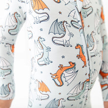Dragon Myself To Bed Bamboo Convertible Footie Pajamas