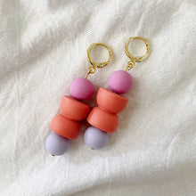 Geneva | Chunky Beaded Polymer Clay Earrings