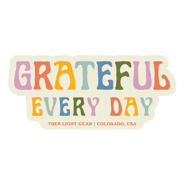 Grateful Every Day Sticker